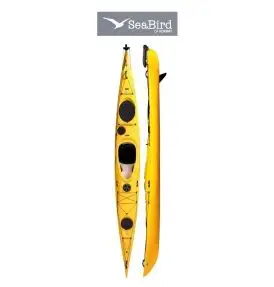 SeaBird Victory - Havkajak - Ror og Finne - 70-100 kg. - PAKET ERBJUDANDE